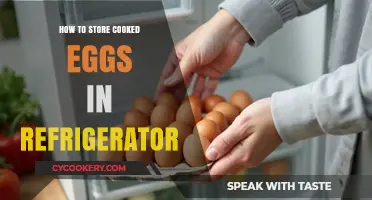 Properly Storing Cooked Eggs in the Fridge: Tips and Tricks