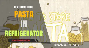 Storing Cooked Pasta: Easy Refrigeration Tips for Freshness and Flavor