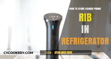 Prime Rib Storage: Keeping Your Cooked Masterpiece Fresh
