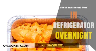 Preserving Flavor: The Best Way to Store Cooked Yams Overnight