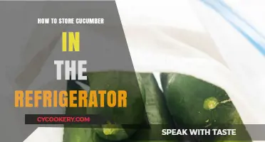 Proper Cucumber Storage: Tips for Keeping Cucumbers Fresh in the Fridge