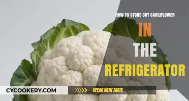 Fresh and Crispy: The Ultimate Guide to Storing Cut Cauliflower