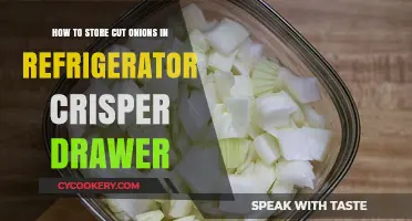 Optimal Onion Storage: Keeping Cut Onions Fresh in Your Fridge Crisper