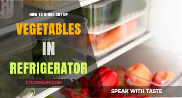 Fresh and Ready: Optimal Storage for Cut Vegetables
