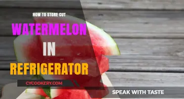 Properly Storing Cut Watermelon in the Fridge: Tips and Tricks