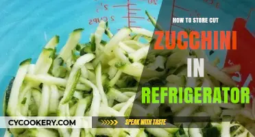 Properly Storing Cut Zucchini in the Fridge: Tips and Tricks