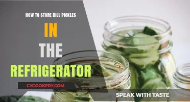 The Ultimate Guide to Storing Dill Pickles in Your Fridge