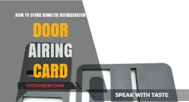 Effective Tips for Storing Your Domestic Refrigerator Door Airing Card