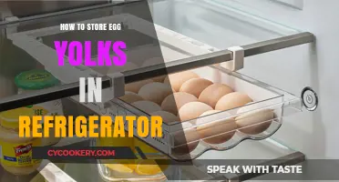 Refrigerator Egg Yolk Storage: Simple Tips for Freshness and Convenience