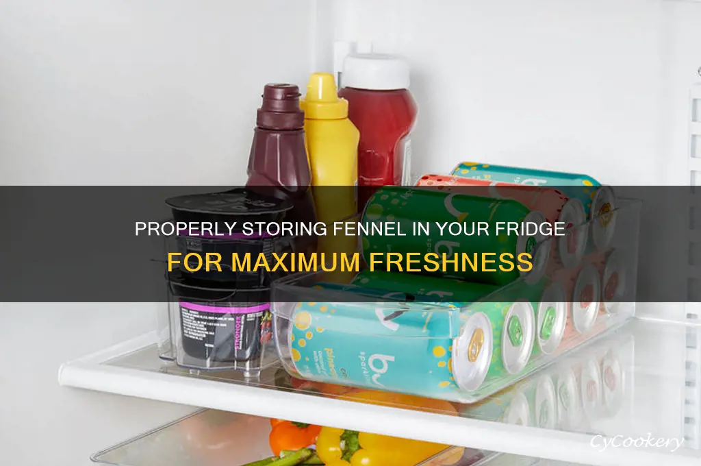 how to store fennel in the refrigerator