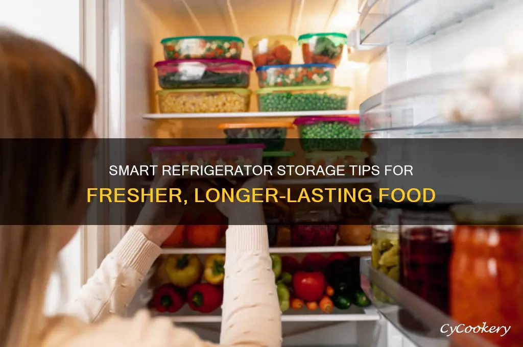 how to store food in the refrigerator