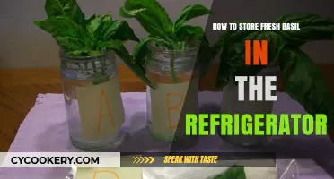 Preserve Fresh Basil: Easy Refrigerator Storage Tips for Longer Life
