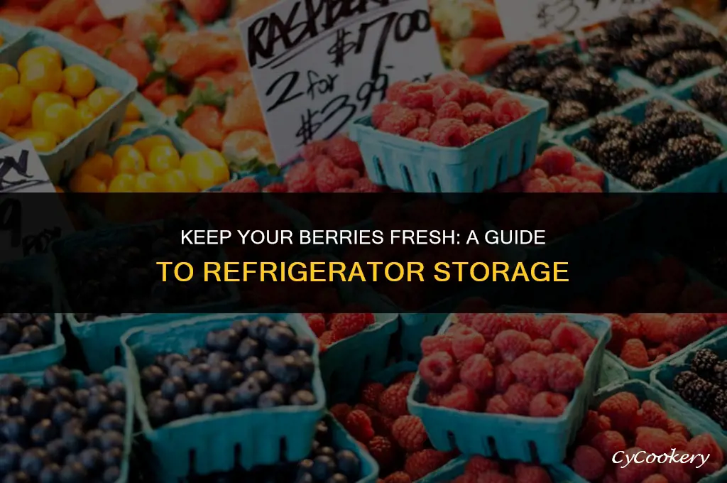 how to store fresh berries in the refrigerator