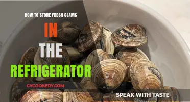 Fresh Clams Storage: A Simple Guide for Your Refrigerator