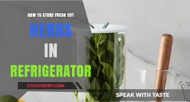 Fresh Herb Storage: A Guide to Refrigerating Your Garden's Bounty