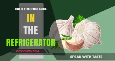 Fresh Garlic Storage: A Simple Guide for Your Refrigerator
