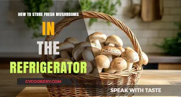 Properly Storing Fresh Mushrooms in Your Fridge for Longer Freshness