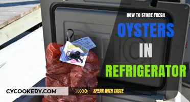 Properly Storing Fresh Oysters in Your Refrigerator: A Complete Guide