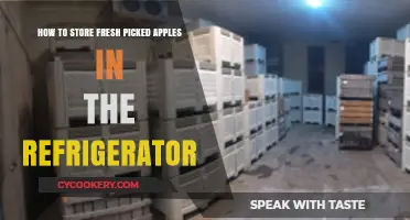 Chill Your Harvest: Optimal Refrigerator Storage for Fresh Apples