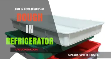 Chill Your Dough: A Guide to Storing Fresh Pizza Dough in the Fridge