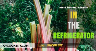 Fresh Rhubarb Storage: A Simple Guide for Refrigeration