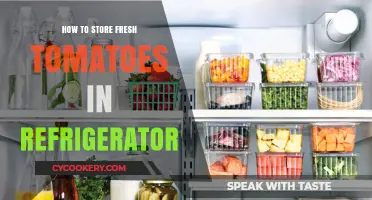Properly Storing Fresh Tomatoes in Your Refrigerator: Tips and Tricks