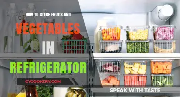 Maximize Freshness: Smart Refrigerator Storage Tips for Fruits & Vegetables