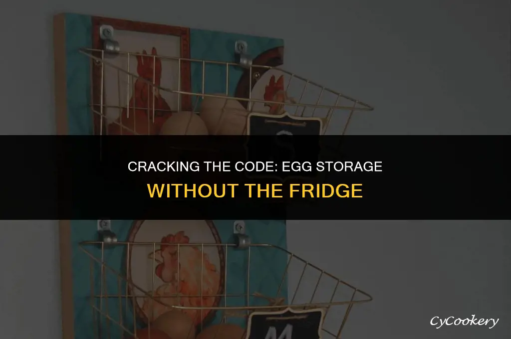 how to store grocery store eggs without refrigeration