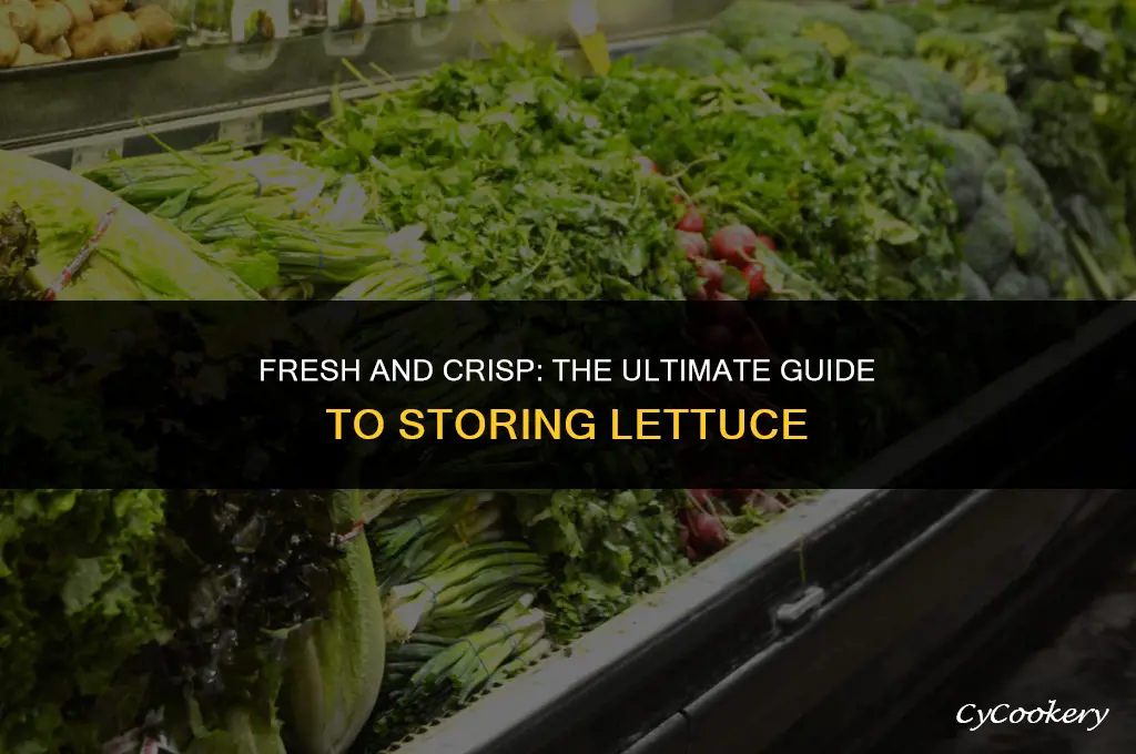 how to store heads of lettuce in refrigerator