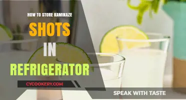 Properly Storing Kamikaze Shots in Your Refrigerator: Tips and Tricks