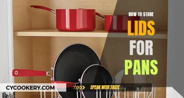 Storing Lids for Pans: Easy and Space-Saving Solutions