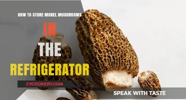 Preserving Morel Mushrooms: A Guide to Refrigeration and Freshness
