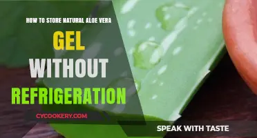 Preserving Nature's Miracle: Storing Aloe Vera Gel at Room Temperature