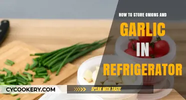 Freshness Preserved: Optimal Refrigerator Storage for Onions and Garlic