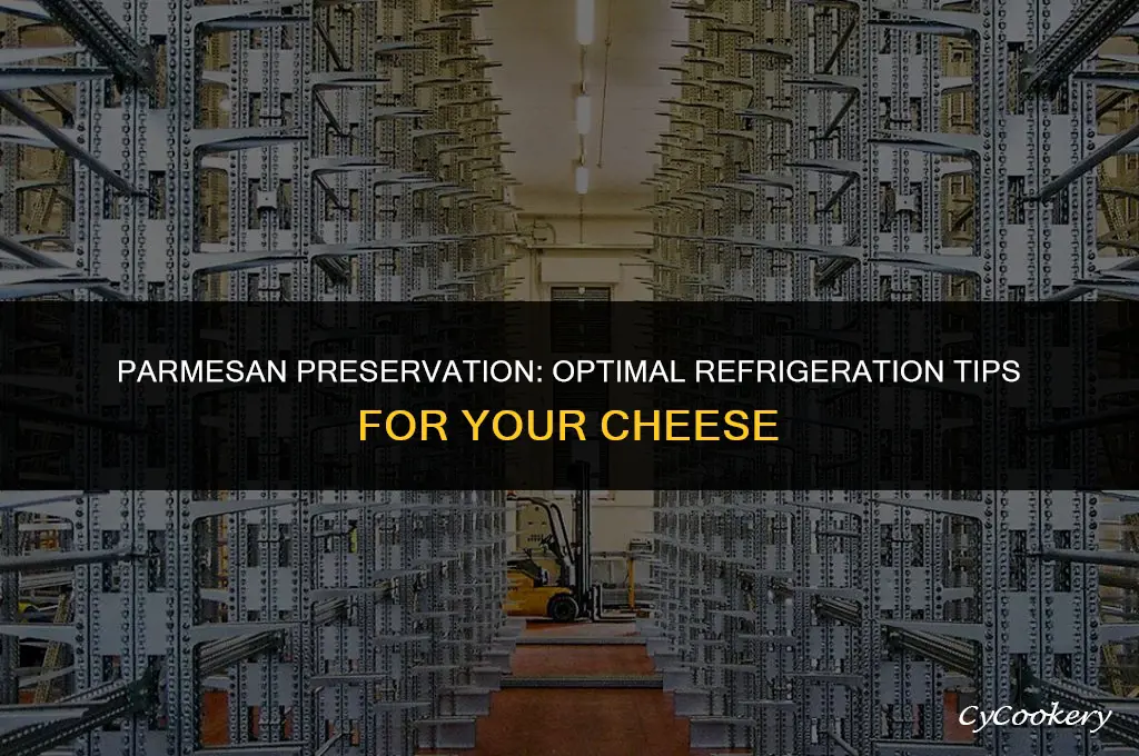 how to store parmesan cheese in the refrigerator