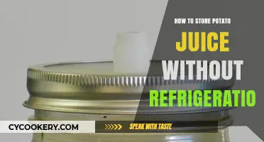 Preserving Potato Juice: Simple Storage Tips Without Refrigeration