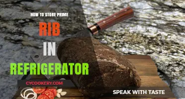 Proper Prime Rib Storage: Refrigerator Tips for Freshness and Flavor