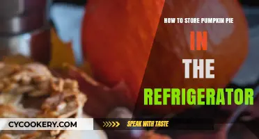 Chill Your Pumpkin Pie: A Guide to Perfect Refrigeration