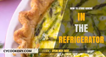 Proper Quiche Storage: Refrigeration Tips for Freshness and Flavor