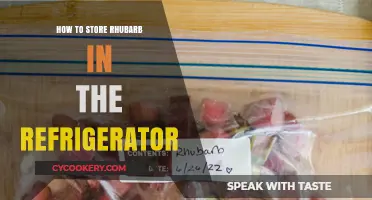 Proper Rhubarb Storage: Refrigerator Tips for Freshness and Longevity