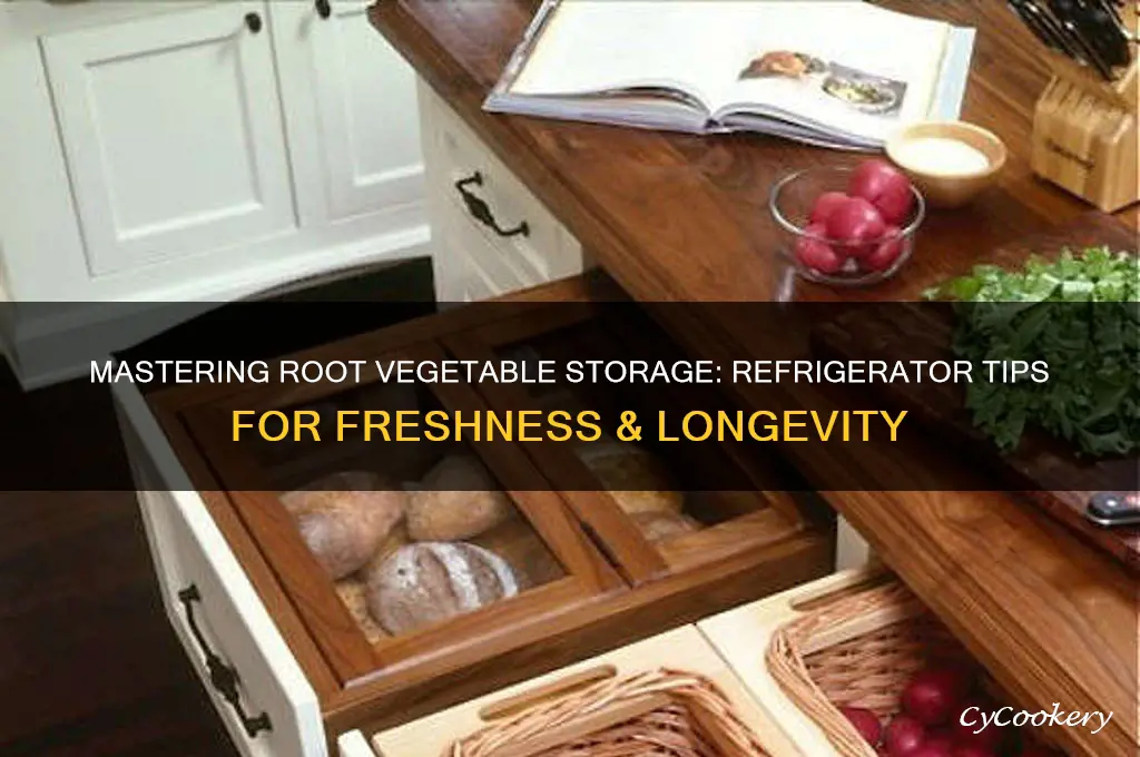 how to store root vegetables in refrigerator