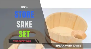 Proper Sake Set Storage: Tips for Preserving Your Precious Collection