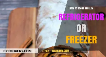 Stollen Storage Guide: Refrigerator vs. Freezer for Freshness and Flavor
