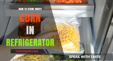 Efficient Sweet Corn Storage: Refrigerator Tips for Freshness and Flavor