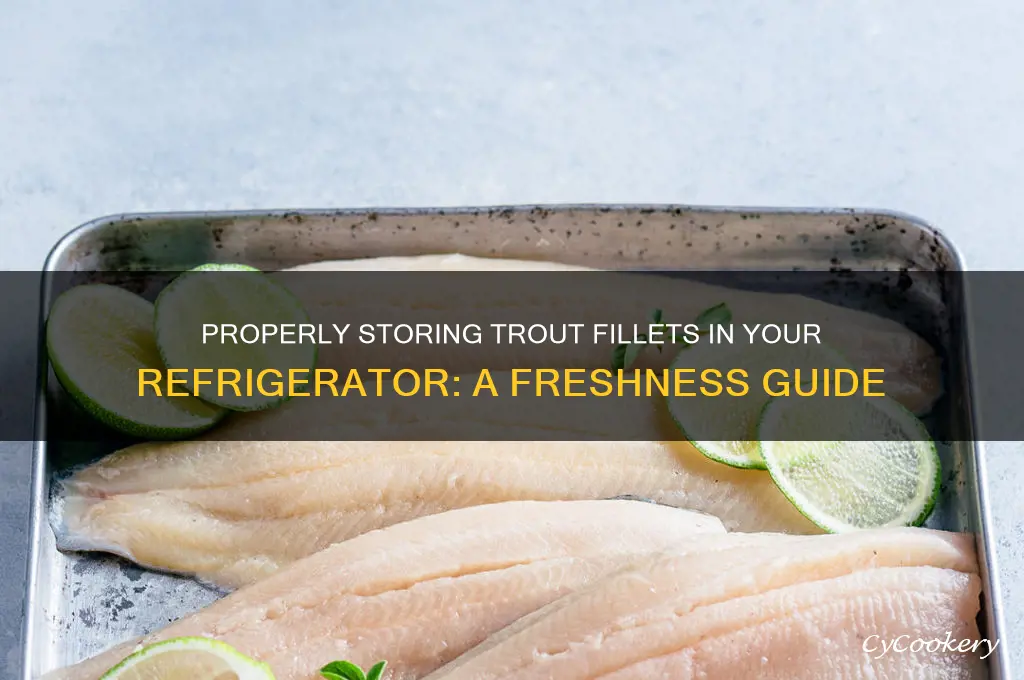 how to store trout fillets in refrigerator