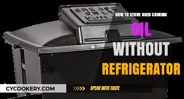 Smart Storage Solutions for Used Cooking Oil Without Refrigeration
