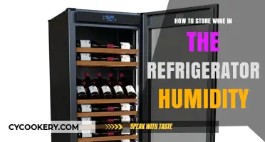 Chill Your Wine: Mastering Refrigerator Humidity for Perfect Storage