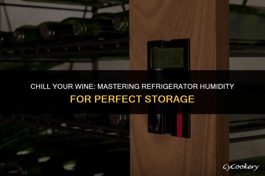 how to store wine in the refrigerator humidity