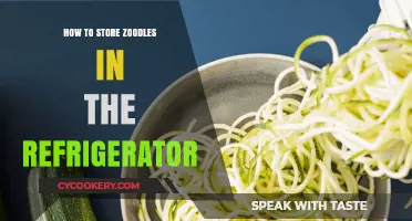 Easy Zoodle Storage Tips: Keep Your Zucchini Noodles Fresh in the Fridge