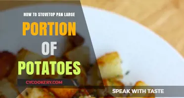 Stovetop Pan-Fried Potatoes: A Large Batch Method
